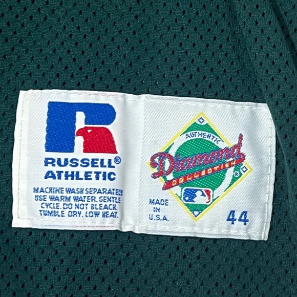 Oakland Athletics Diamond Collection Stitched 1994 MLB Baseball Men's Jersey - Picture 7 of 7